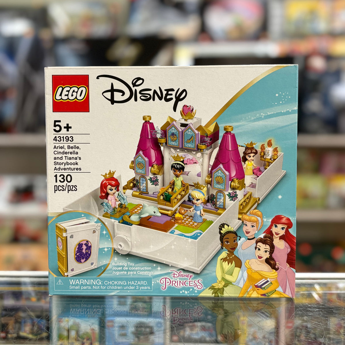 Ariel, Belle, Cinderella and Tiana's Storybook Adventures, 43193