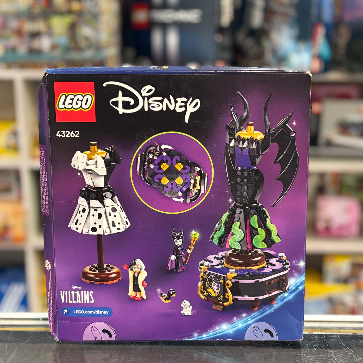 Maleficent's and Cruella De Vil's Dresses, 43262 - LEGO® Disney Set