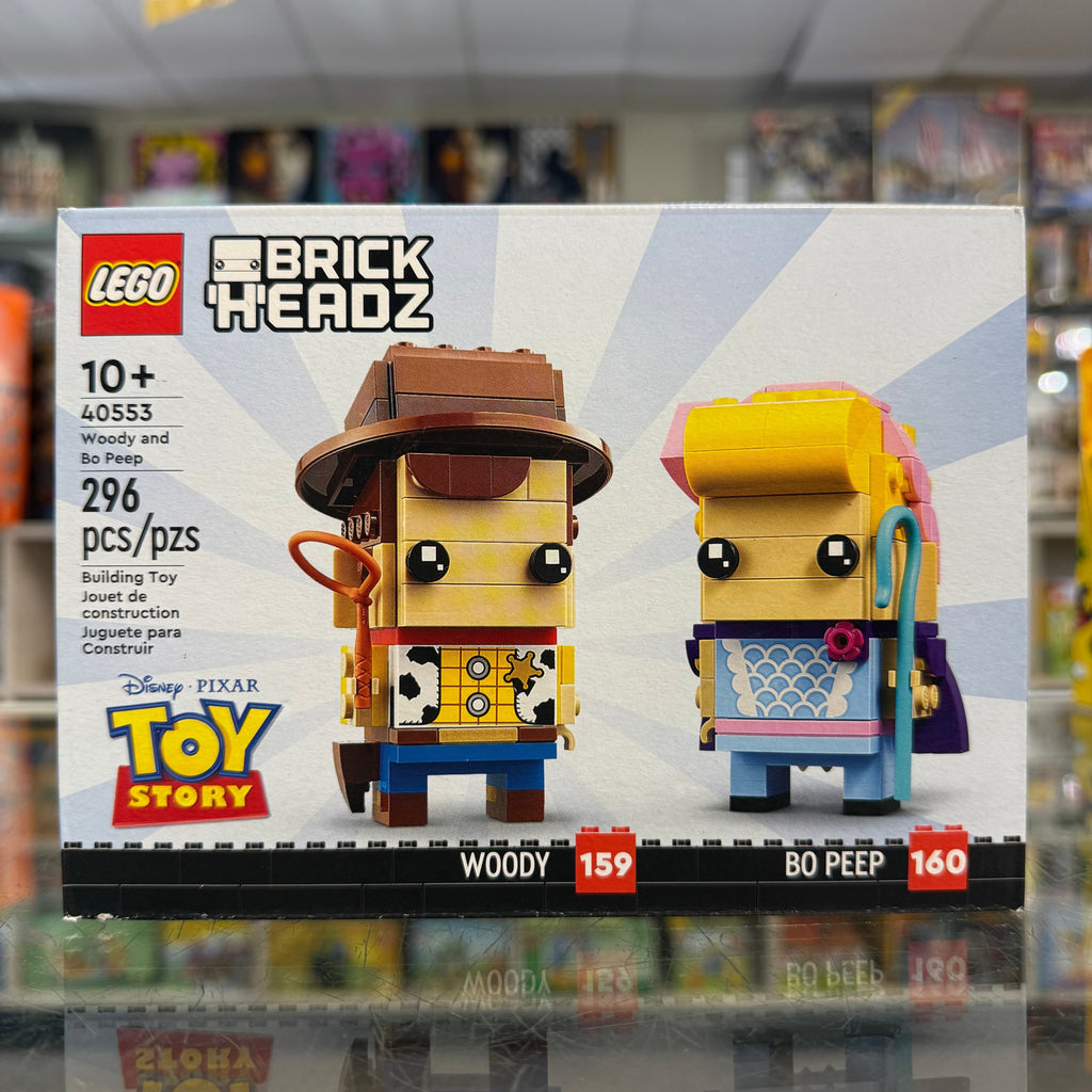 Woody and Bo Peep, 40553 LEGO® Disney BrickHeadz Toy Story Set