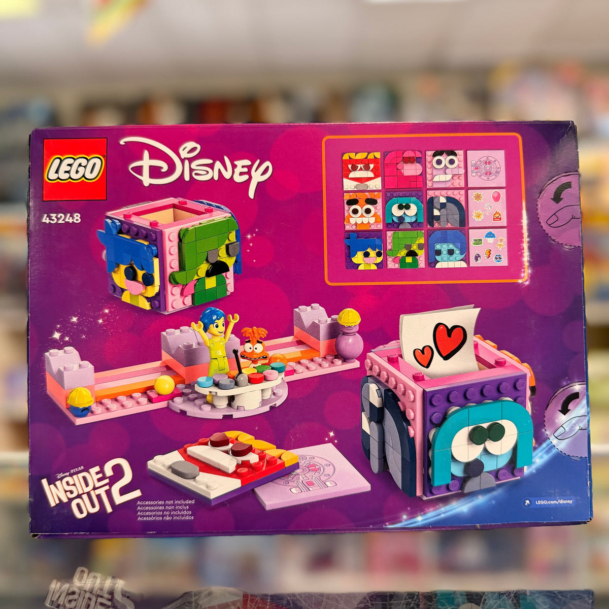 Inside Out 2 Mood Cubes, 43248 - LEGO® Disney Set