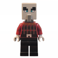 Illager (Pillager) - Narrow Eyes, Dark Bluish Gray Neck Bracket, min229