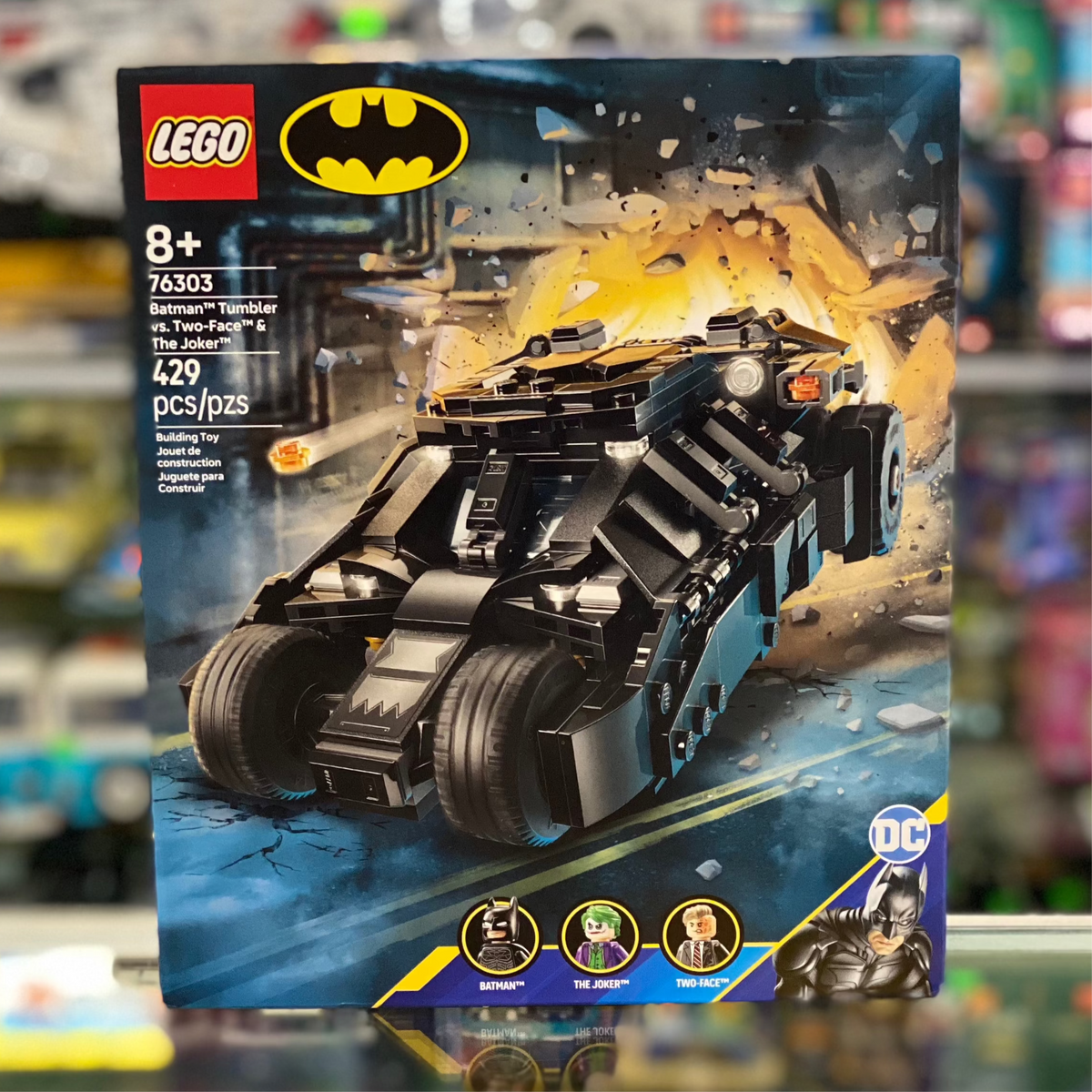 Batman™ Tumbler vs. Two-Face™ & The Joker™, 76303 - LEGO® DC Super Heroes Set
