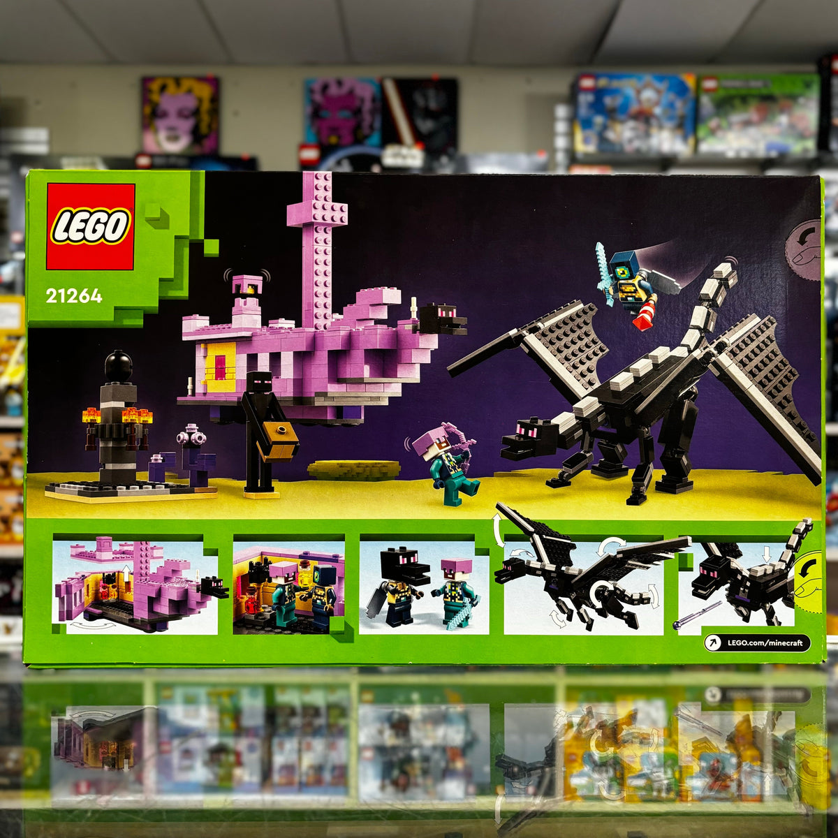 The Ender Dragon and End Ship - 21264 - LEGO® Minecraft Set
