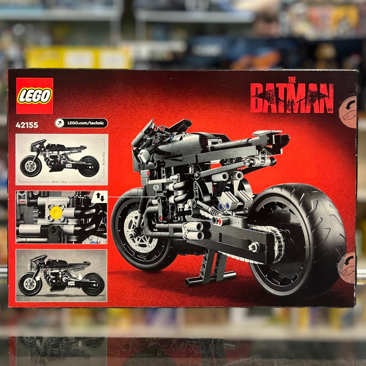 The Batman Batcycle, 42155