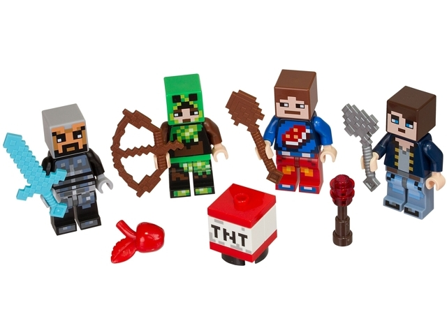 Skin Pack 1 blister pack, 853609 - LEGO® Minecraft Set