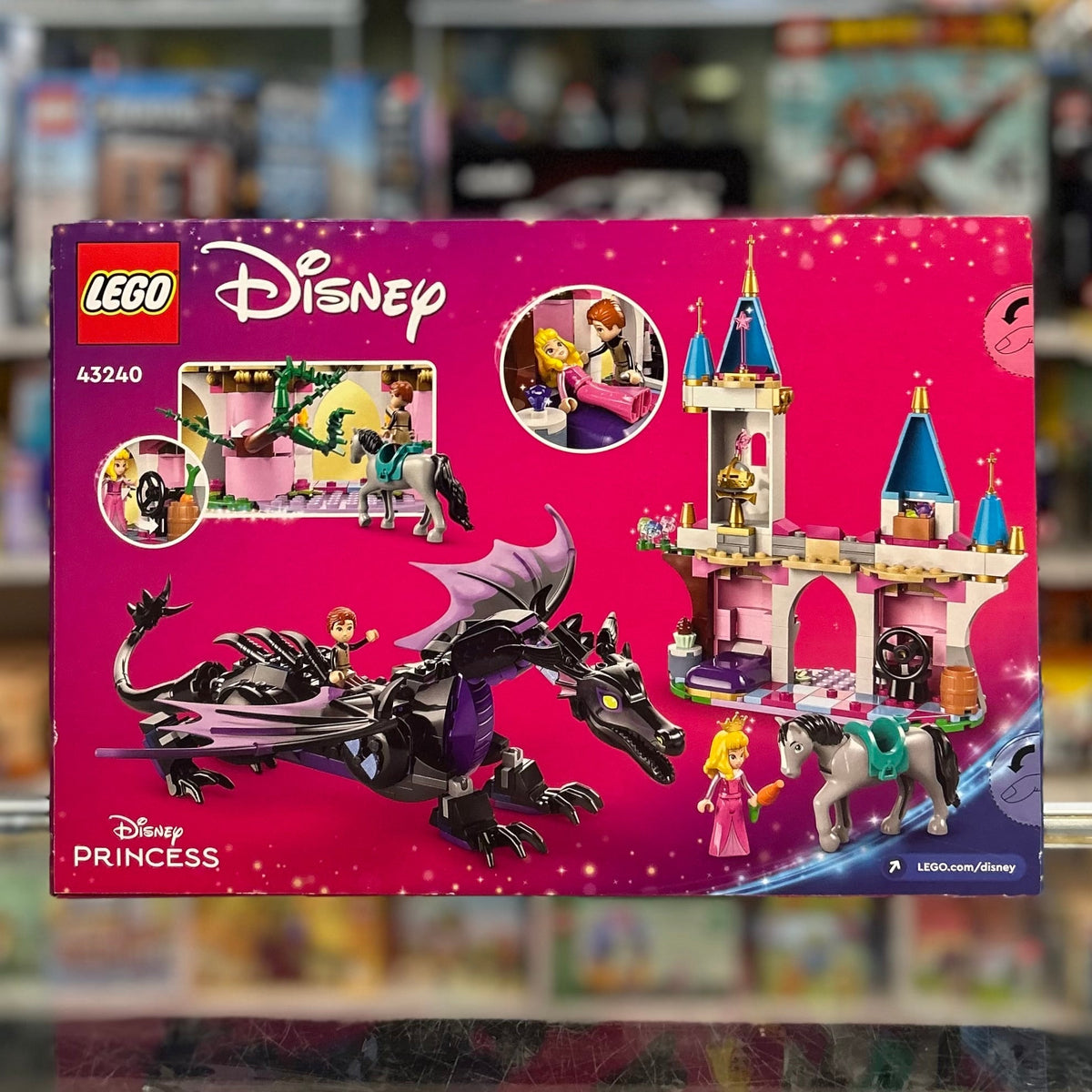 Maleficent's Dragon Form and Aurora's Castle, 43240 - LEGO® Disney Set