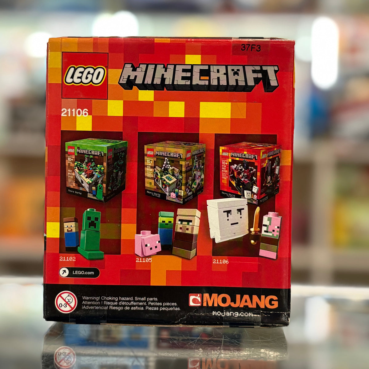 Minecraft Micro World - The Nether, 21106 - LEGO® Minecraft Set