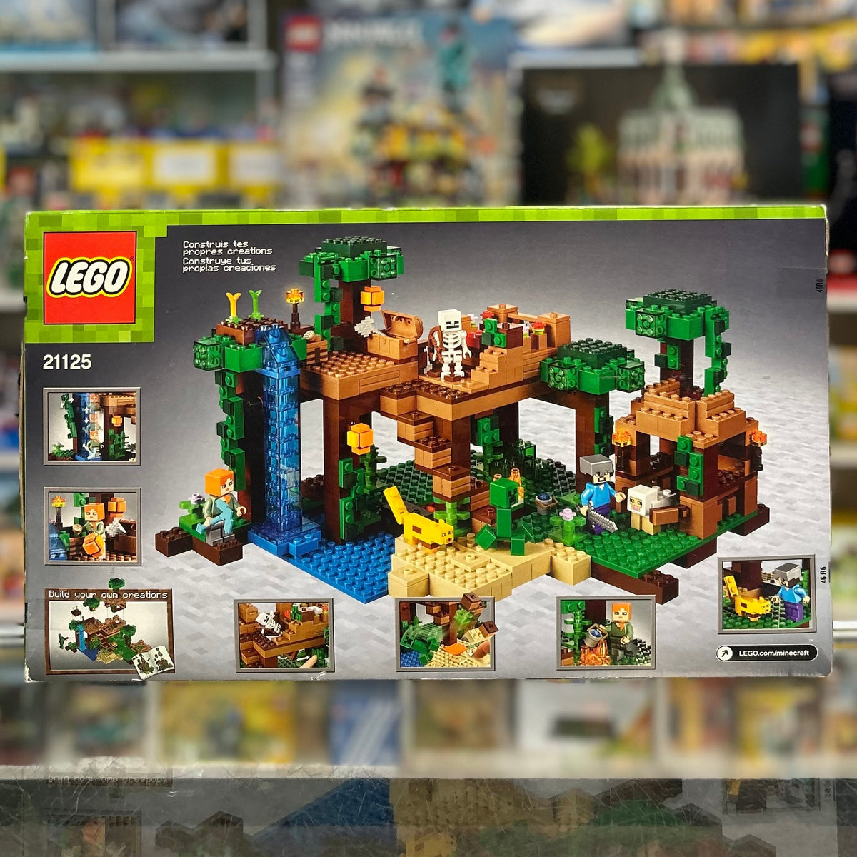 The Jungle Tree House, 21125 - LEGO® Minecraft Set