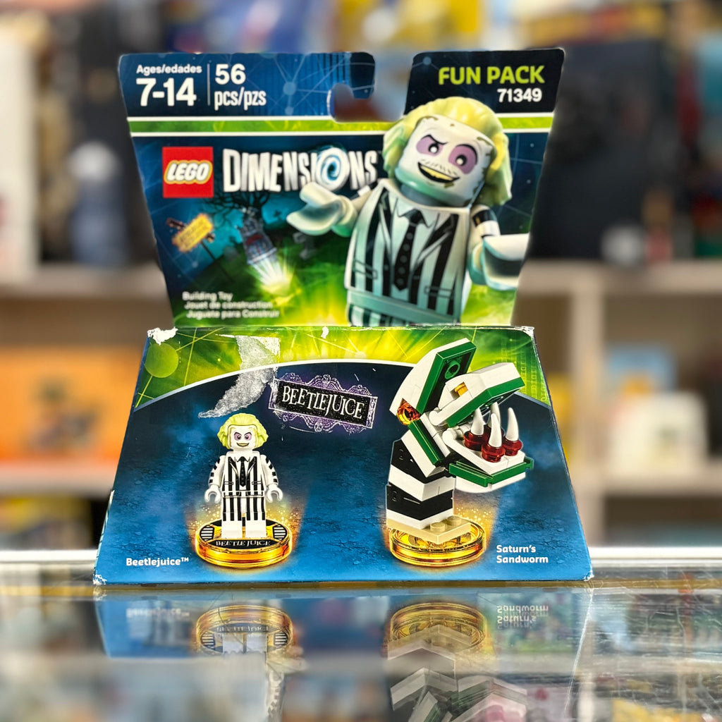 Fun Pack - Beetlejuice (Beetlejuice and Saturn's Sandworm), 71349 - LEGO® Dimensions Set