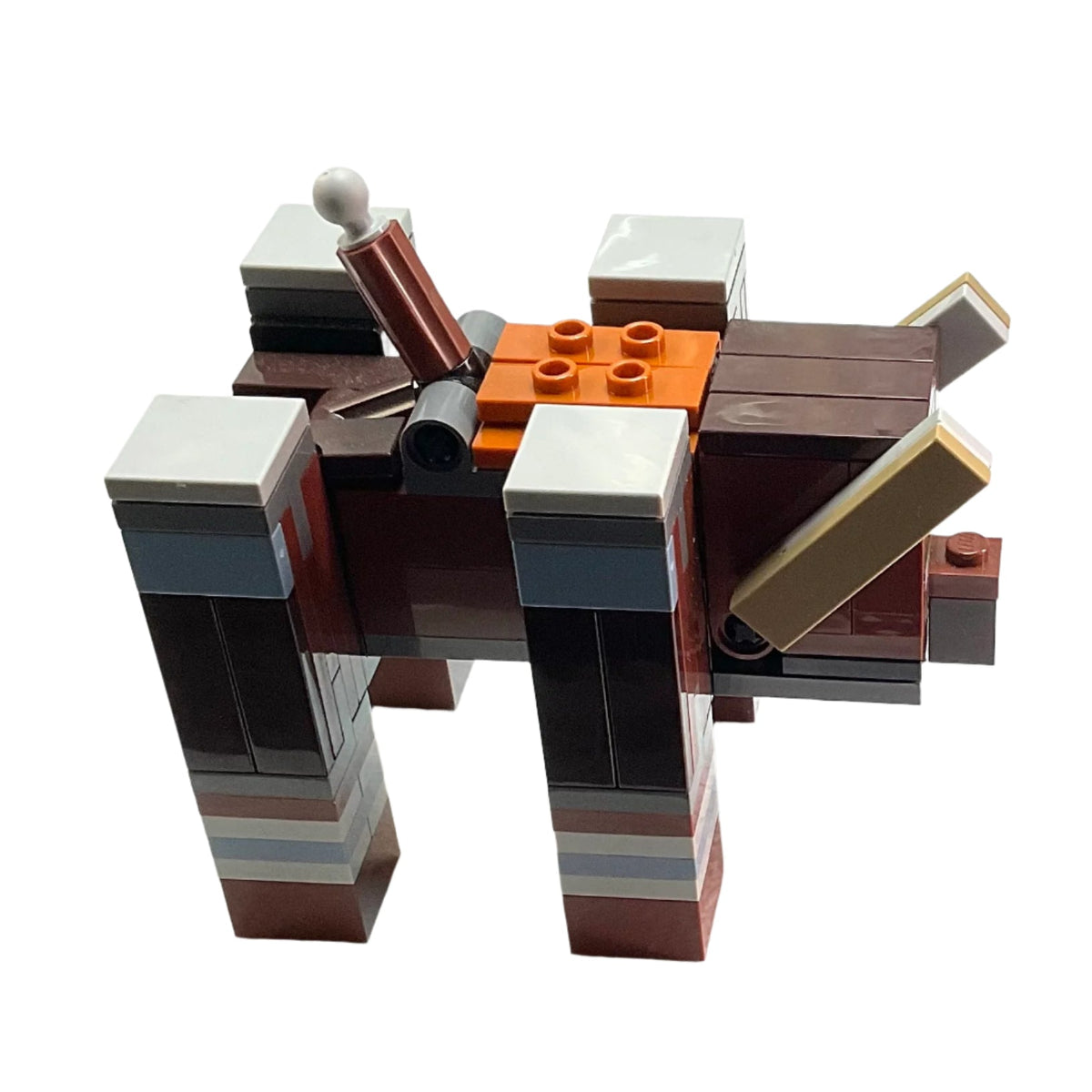 Minecraft Ravager - Brick Built, mineravager01