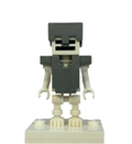 Minecraft Skeleton - Flat Silver Helmet and Armor min018