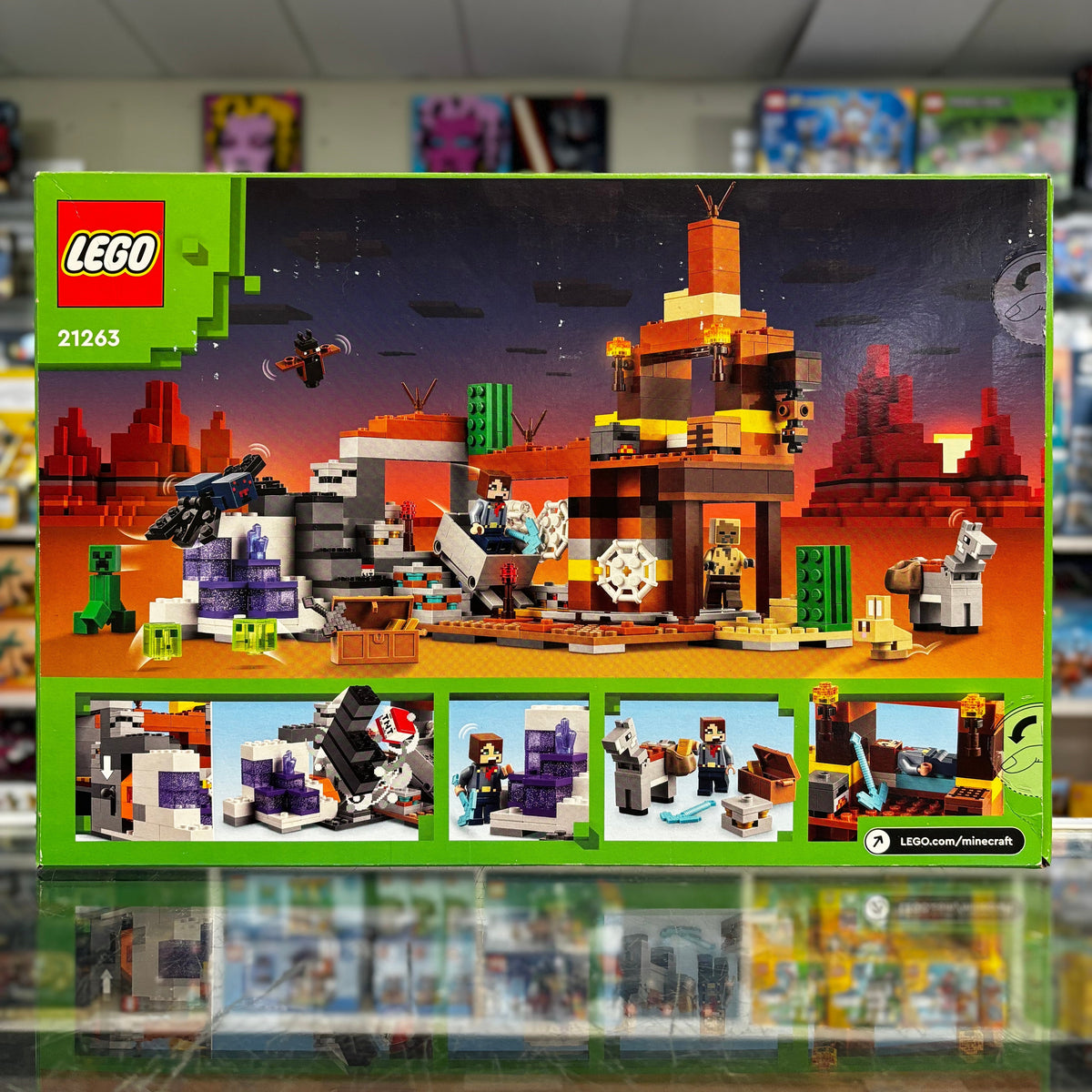 The Badlands Mineshaft, 21263 - LEGO® Minecraft Set