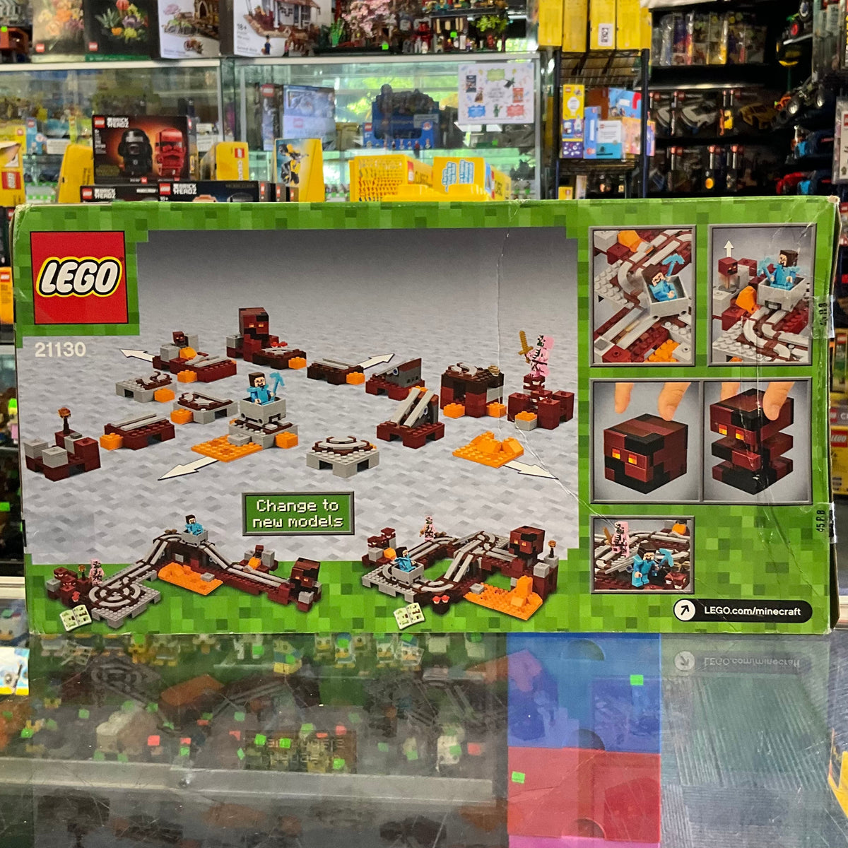 The Nether Railway, 21130 - LEGO® Minecraft Set
