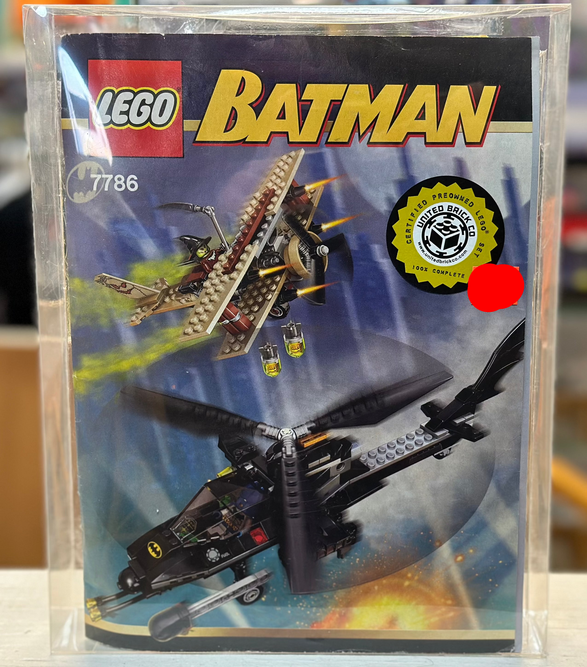 The Batcopter: The Chase for the Scarecrow, 7786 - LEGO® Batman Set