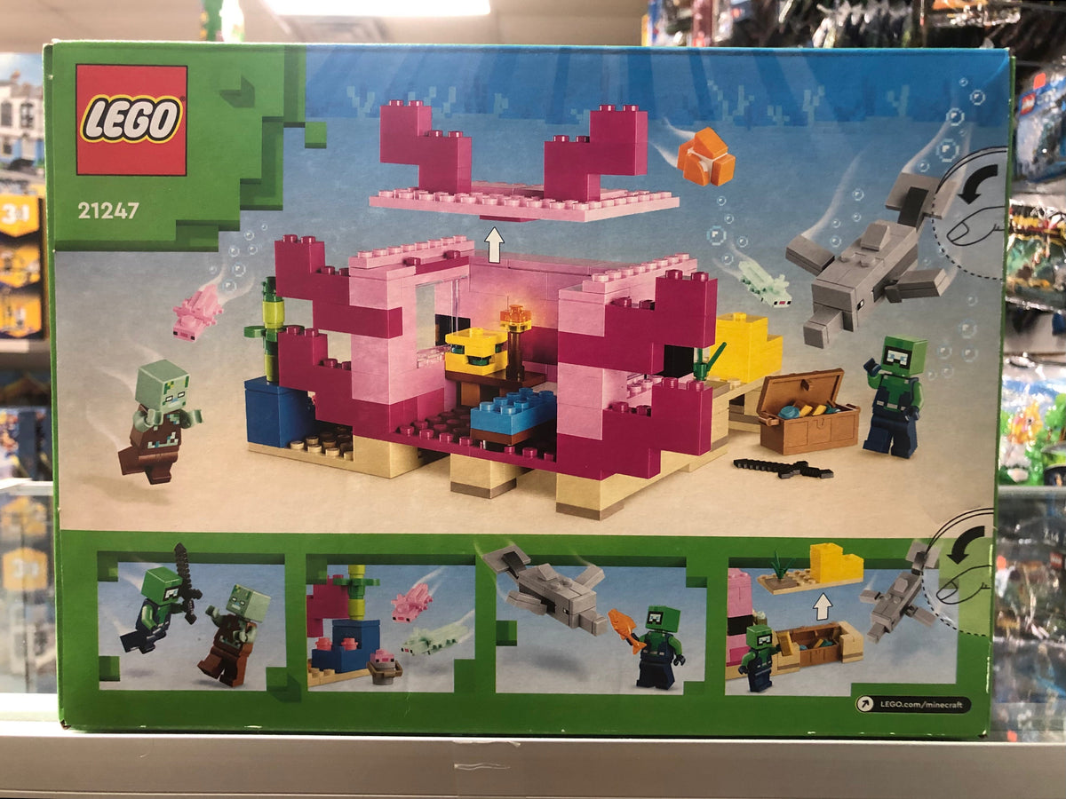 The Axolotl House, 21247 - LEGO® Minecraft Set