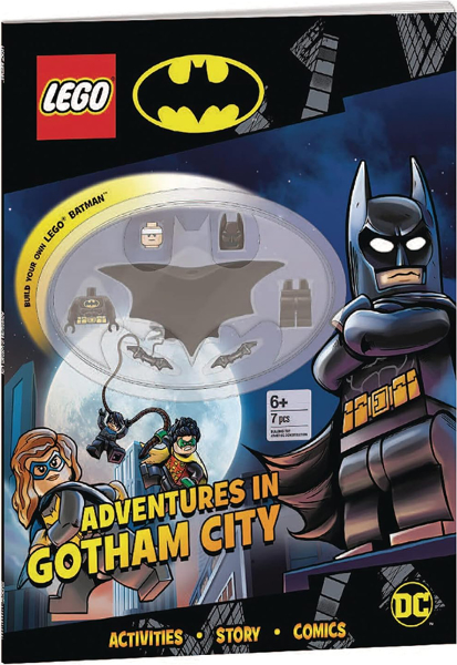 Batman Adventures in Gotham City - Official LEGO® book with Mini-Fig
