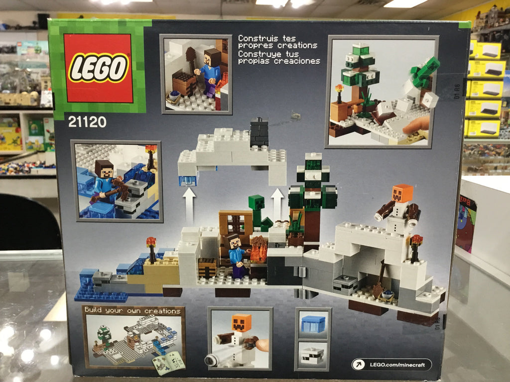 The Snow Hideout, 21120 - LEGO® Minecraft Set